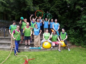 Happy mobile personal training and hen do activities